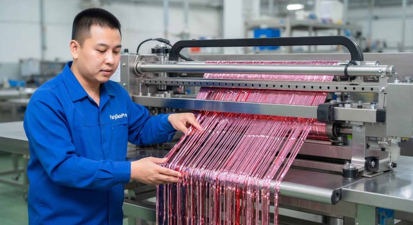girly curtains Manufacturing Process