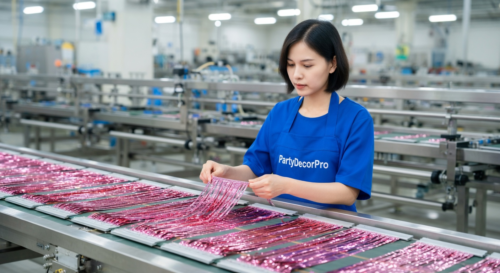 girly curtains Manufacturing Process 