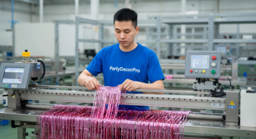 girly curtains Manufacturing Process 