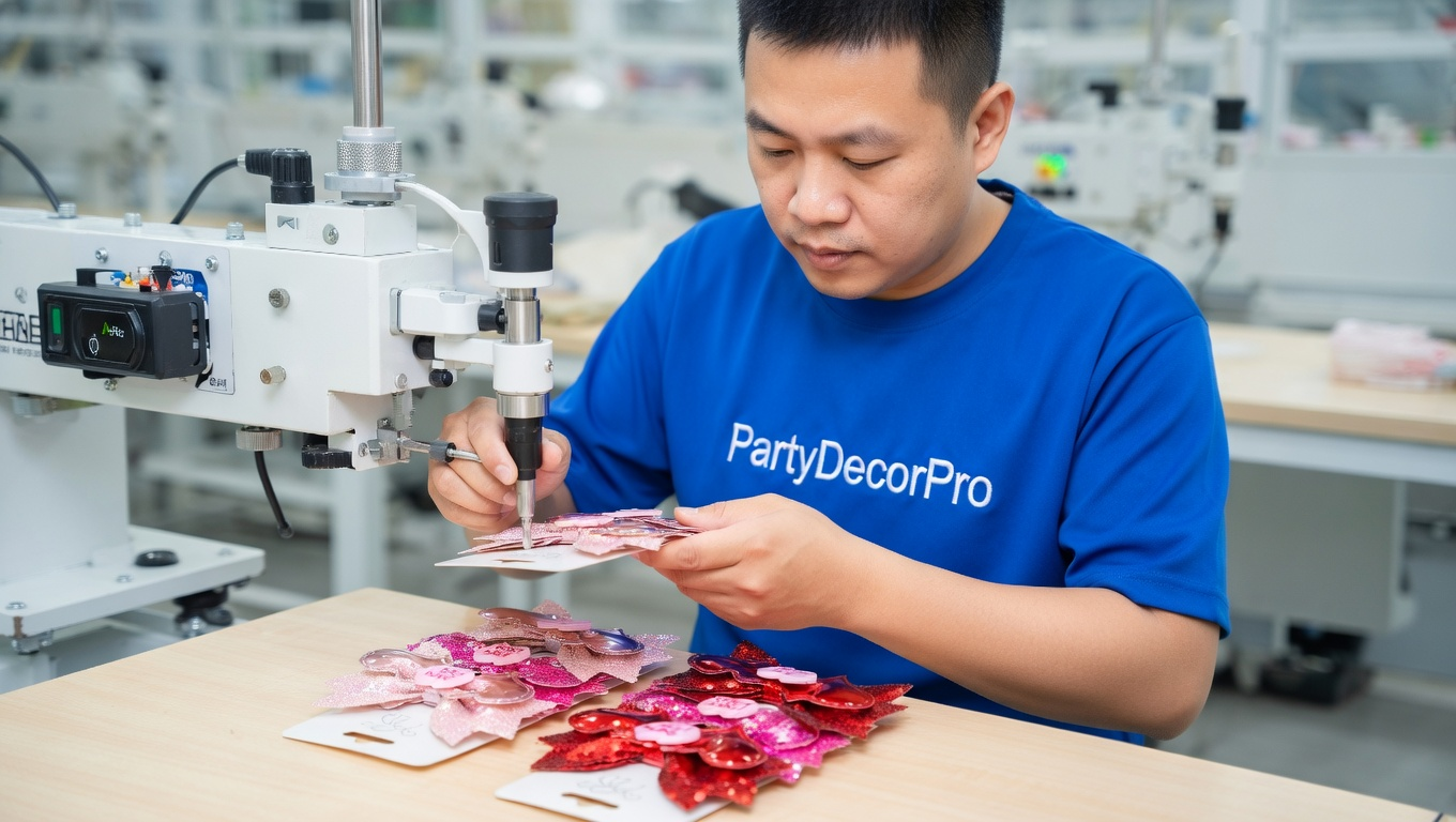 heart shaped hair clips Manufacturing Process 