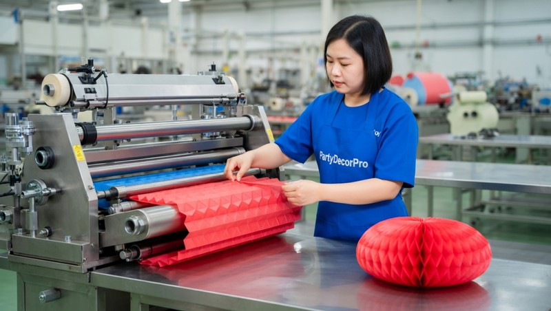 honeycomb centerpiece base Manufacturing Process 