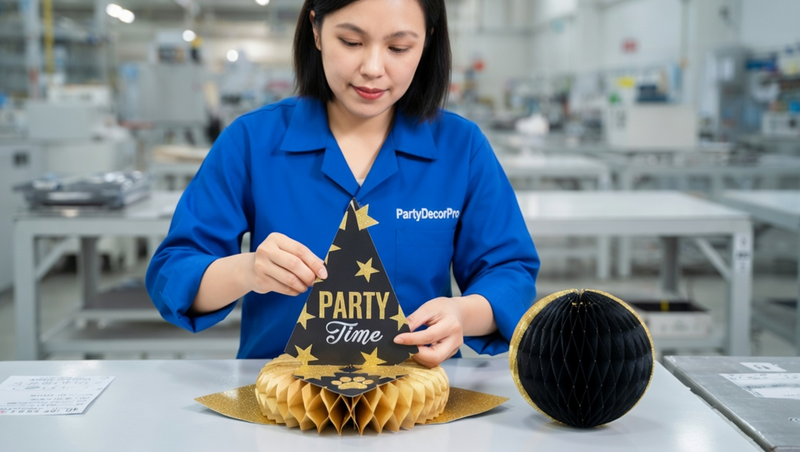 honeycomb party decor Manufacturing Process