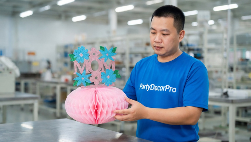 honeycomb tissue paper decorations Manufacturing Process