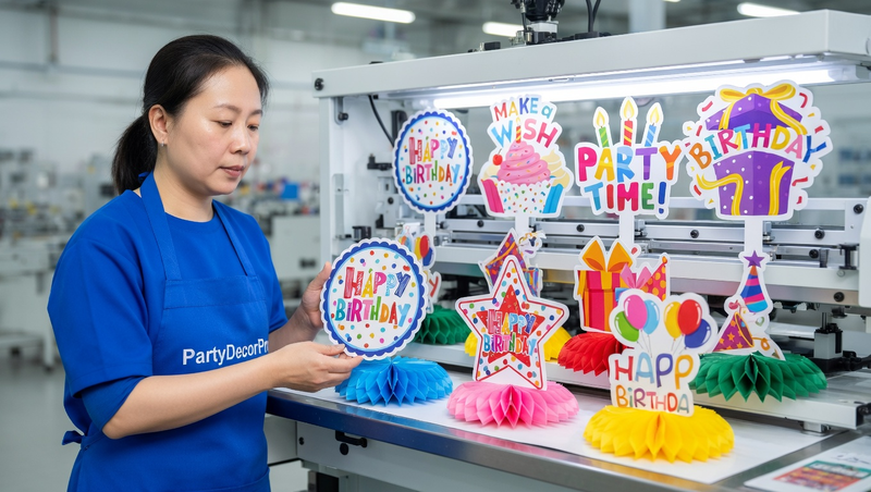 honeycomb decorations Manufacturing Process