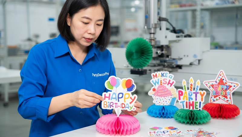 honeycomb decorations Manufacturing Process