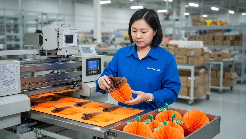 honeycomb paper ornaments Manufacturing Process 