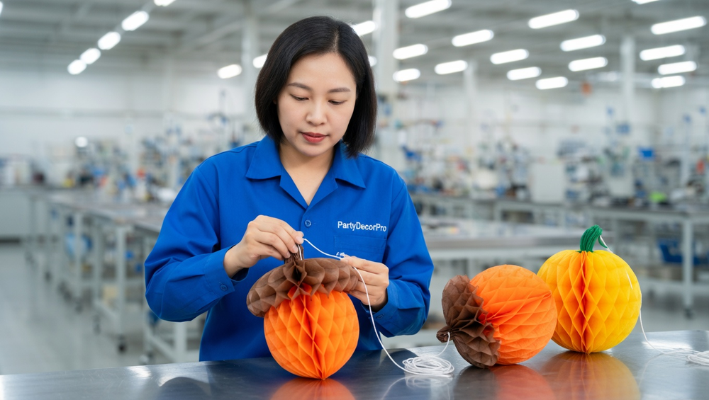 honeycomb paper ornaments Manufacturing Process 