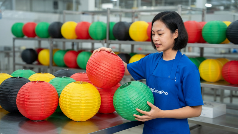 lanterns decor Manufacturing Process 