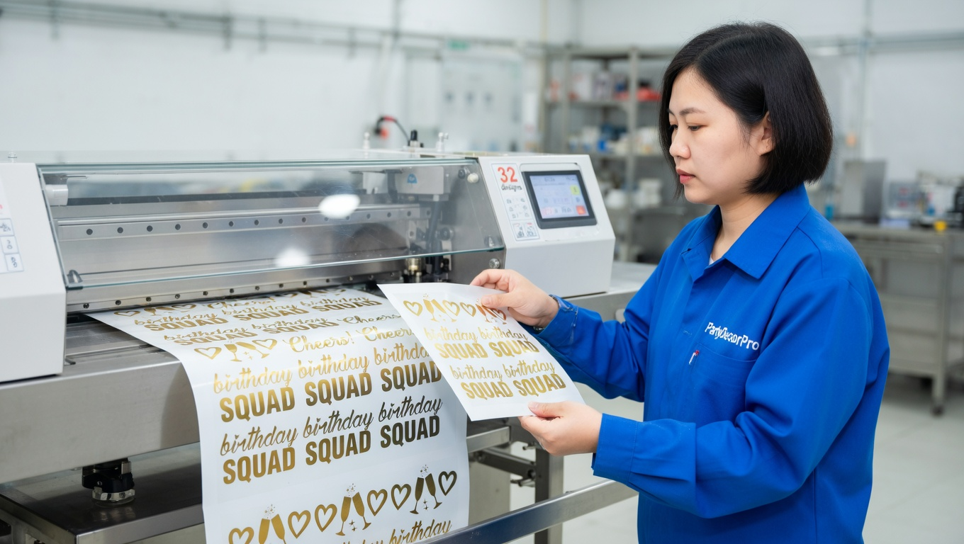 metallic temporary tattoos Manufacturing Process
