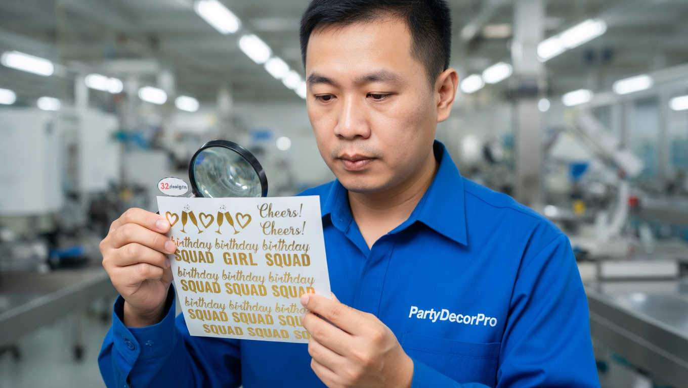 metallic temporary tattoos Manufacturing Process