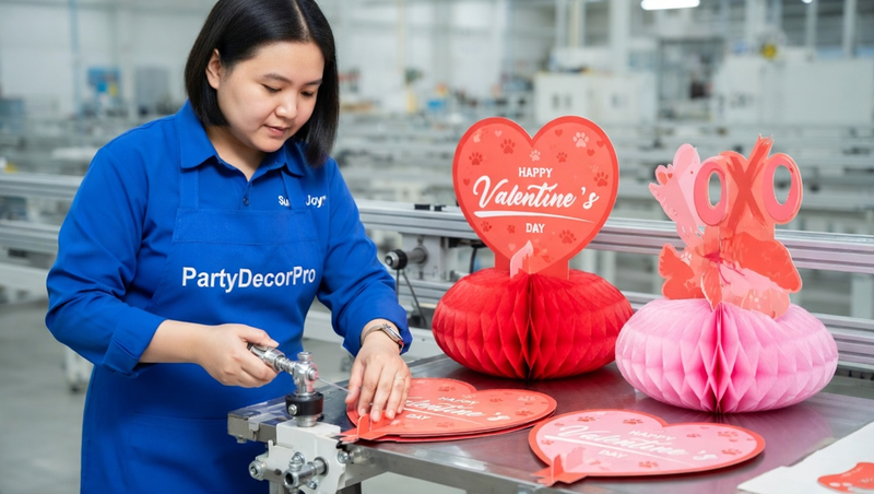 paper decorations honeycomb Manufacturing Process