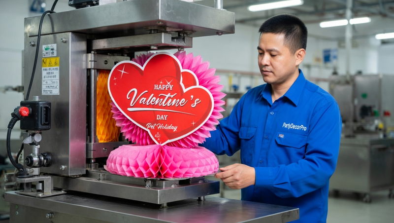 paper decorations honeycomb Manufacturing Process