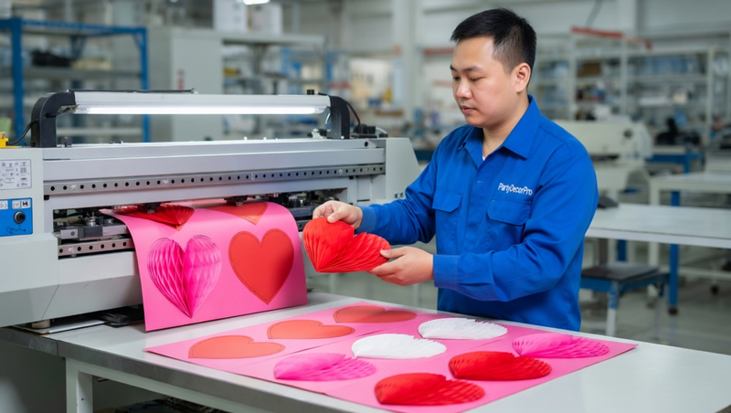 paper ornament Manufacturing Process 