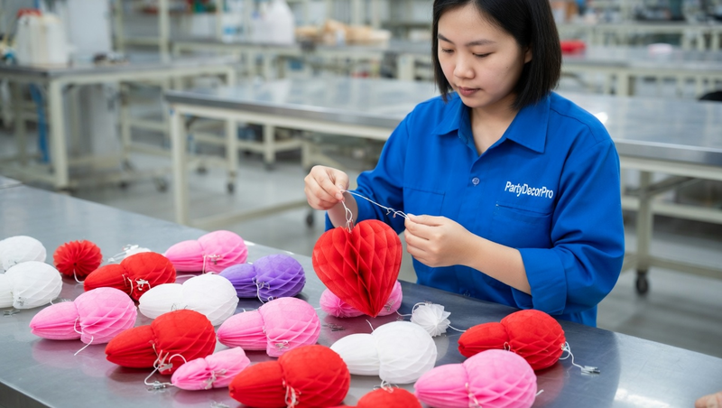 paper ornament Manufacturing Process 