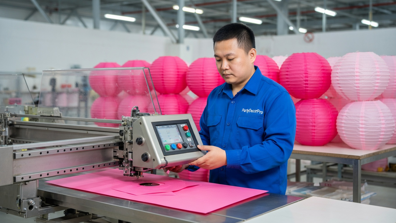 Paper lanterns wedding Manufacturing Process
