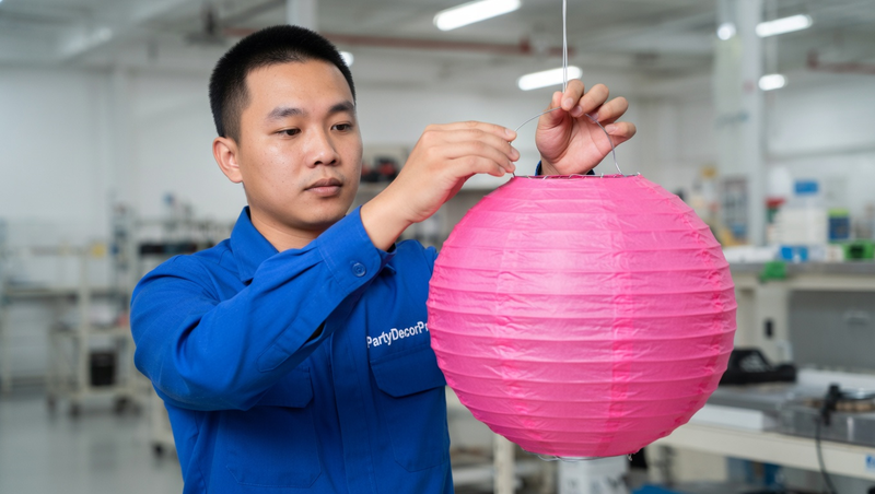 Paper lanterns wedding Manufacturing Process 