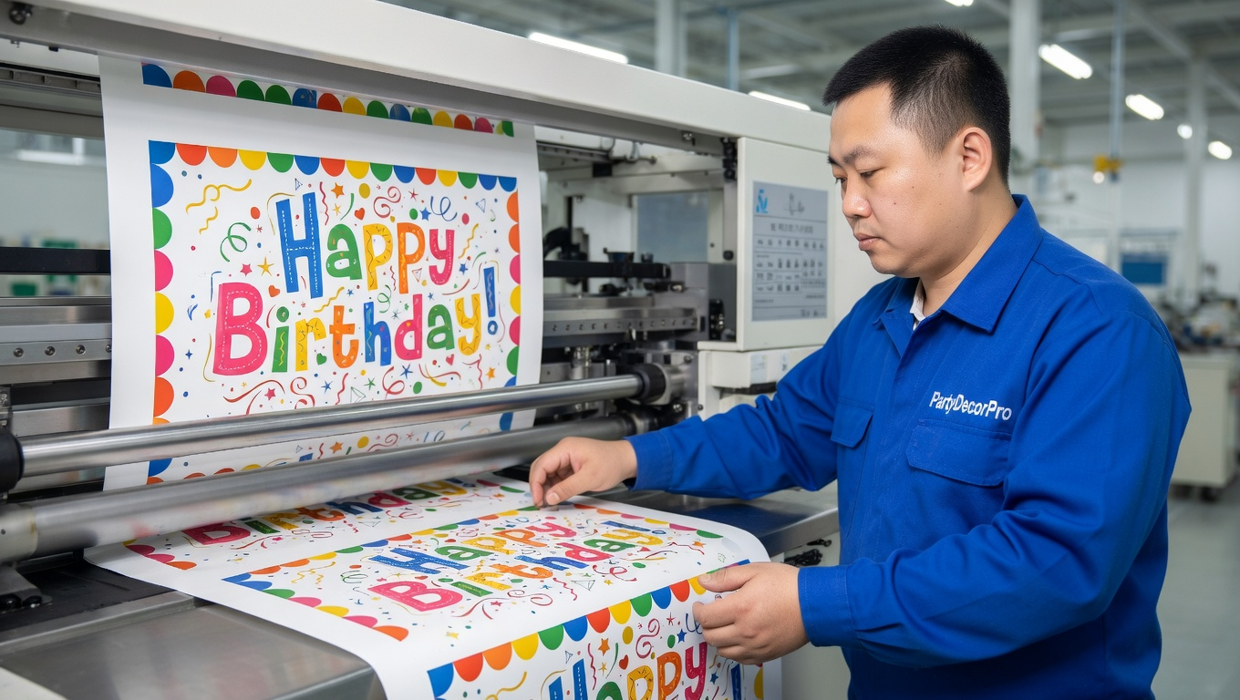 party tableware Manufacturing Process 