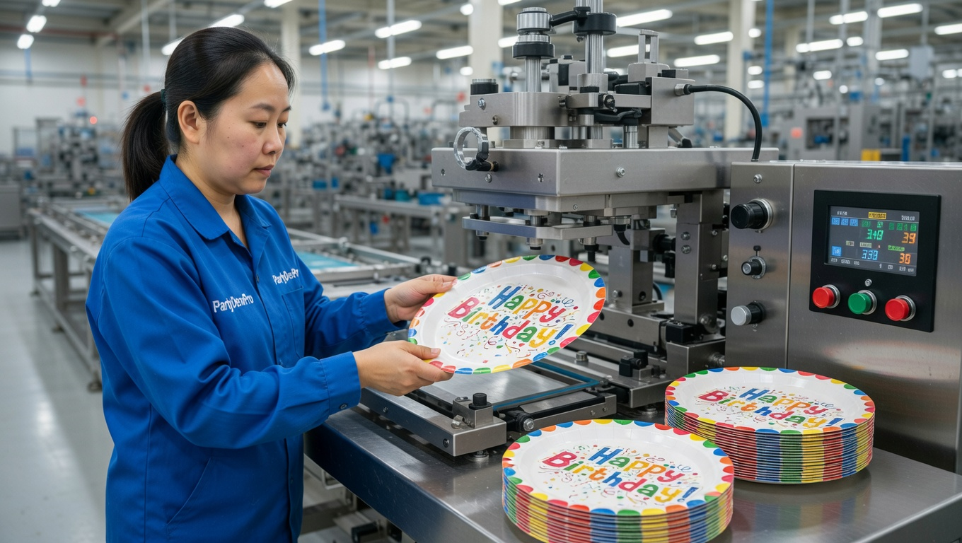 party tableware Manufacturing Process 