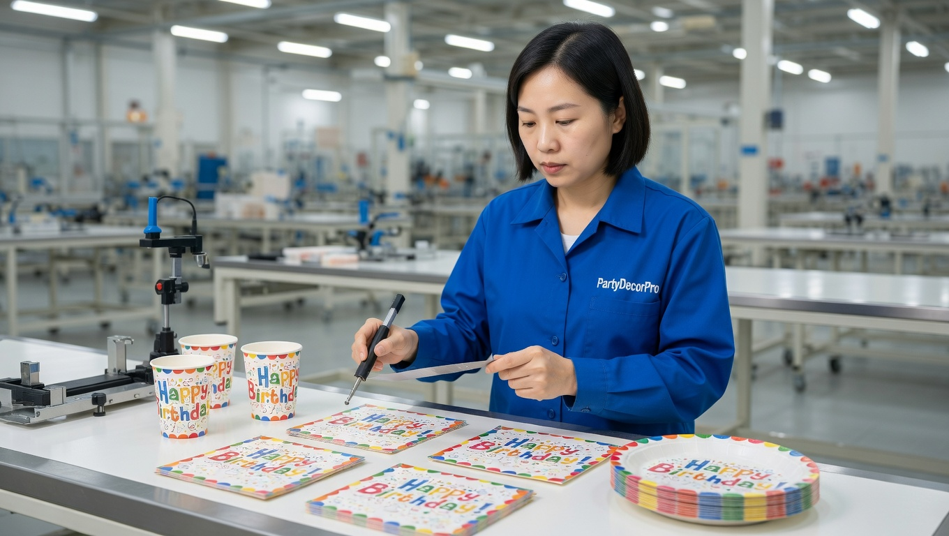 party tableware Manufacturing Process 