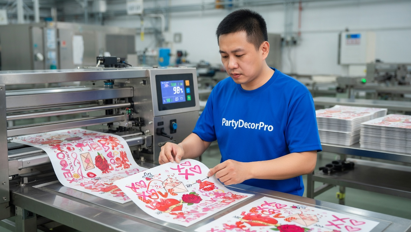 party temporary tattoos Manufacturing Process
