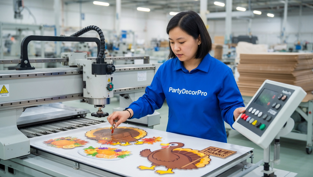 thanksgiving centerpiece turkey Manufacturing Process 
