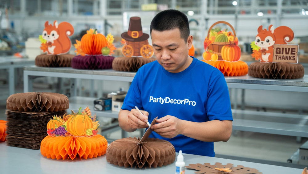 thanksgiving centerpiece turkey Manufacturing Process 