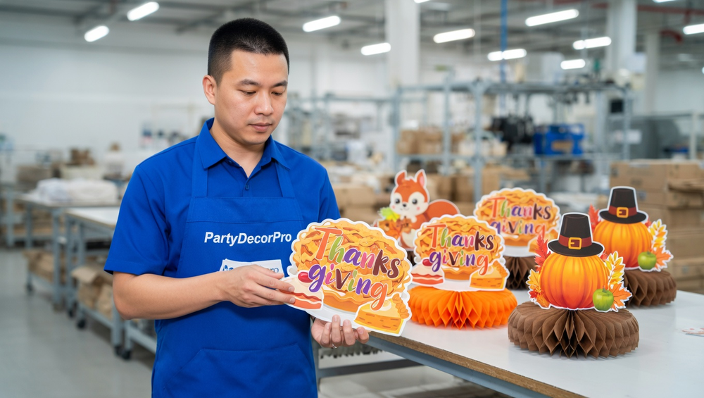 thanksgiving centerpiece turkey Manufacturing Process 