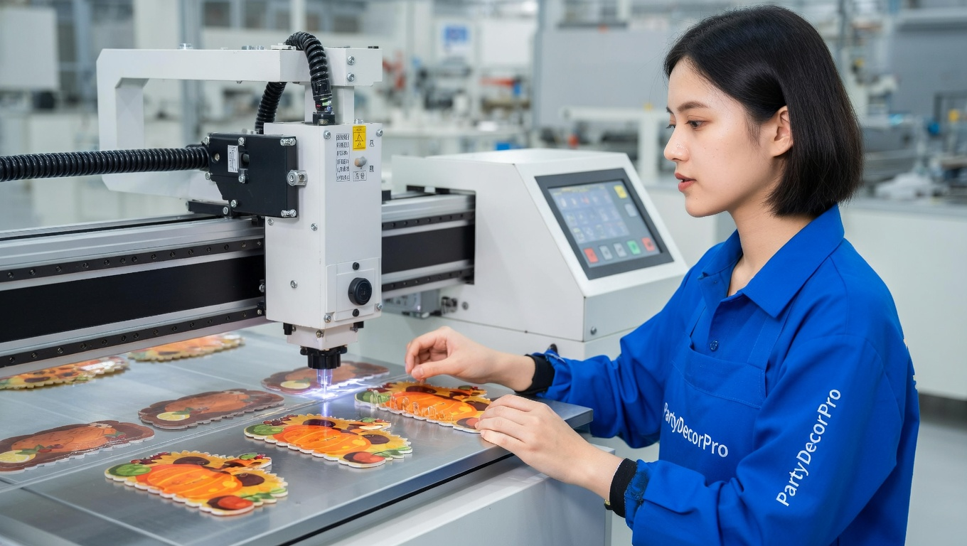 thanksgiving hair accessories Manufacturing Process