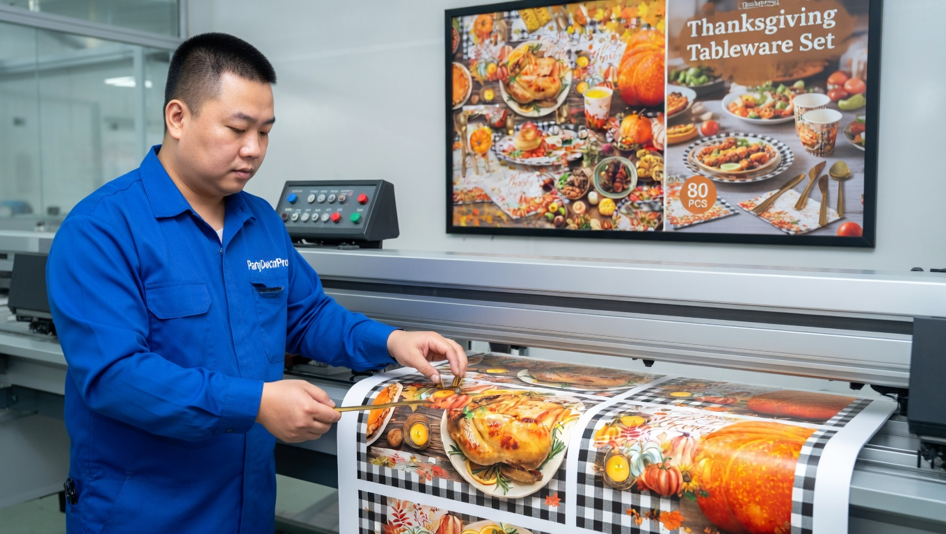 thanksgiving tableware Manufacturing Process 