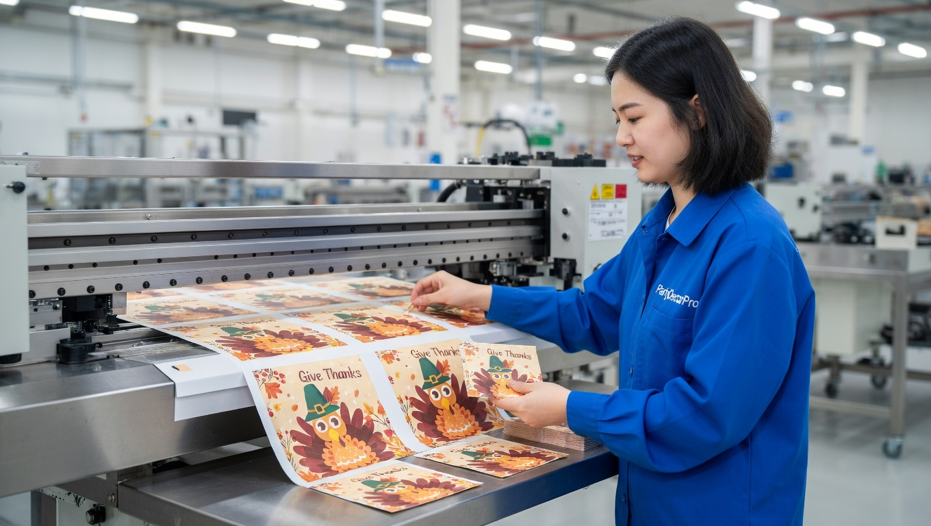 thanksgiving tableware disposable Manufacturing Process 