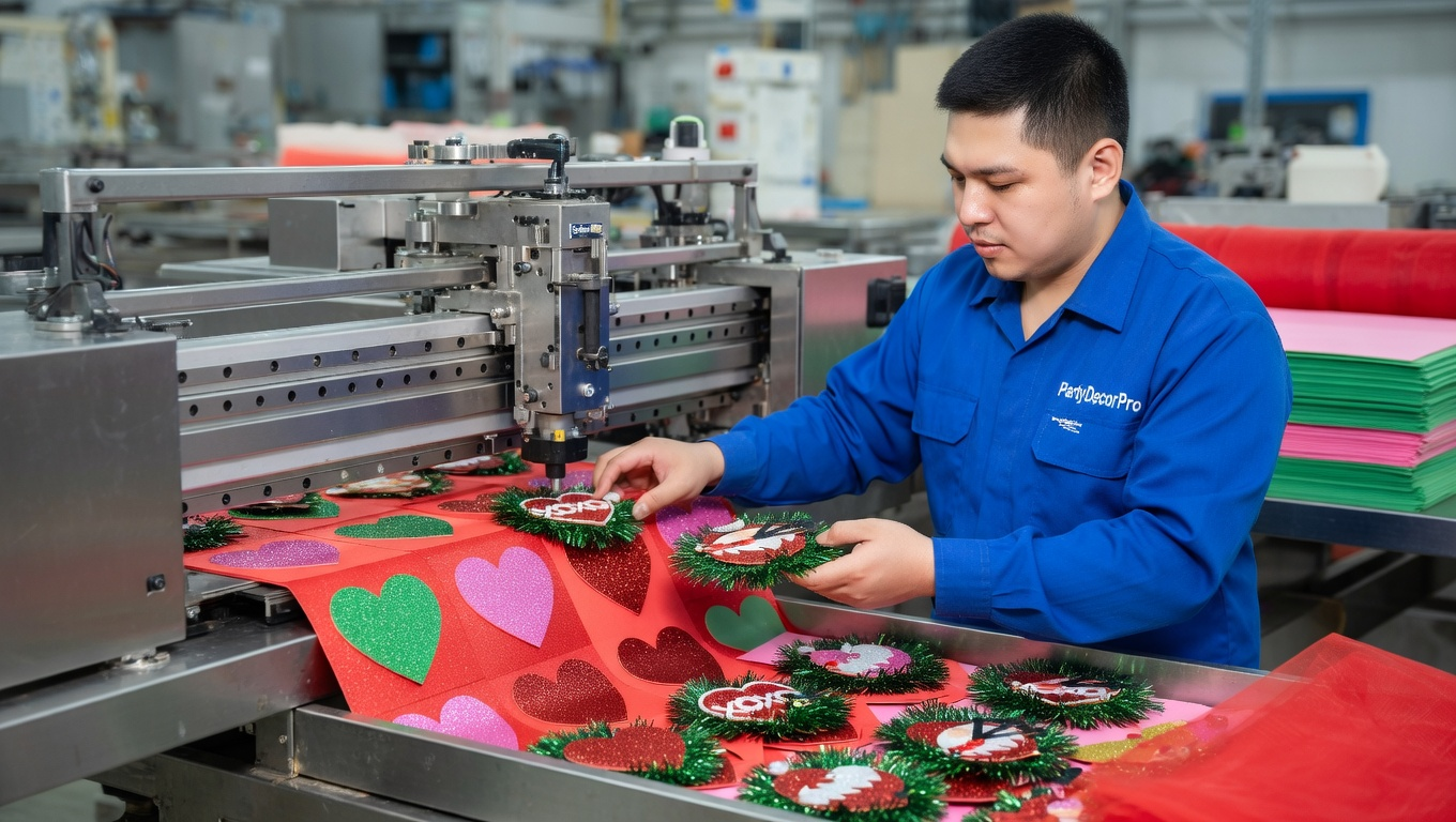 valentines hair accessories Manufacturing Process