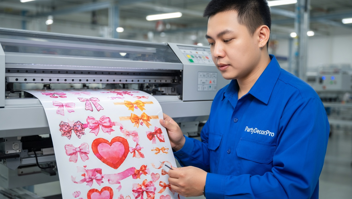 valentines temporary tattoos Manufacturing Process 