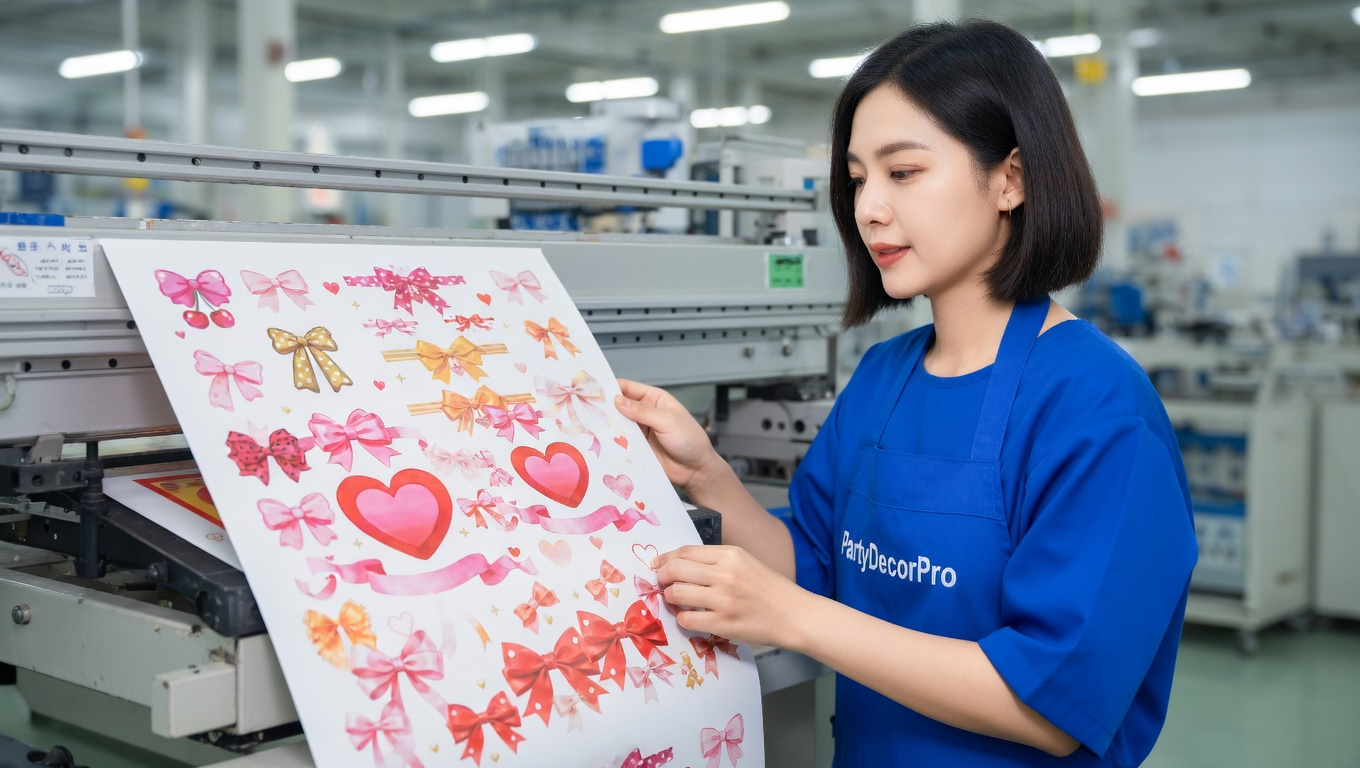 valentines temporary tattoos Manufacturing Process 