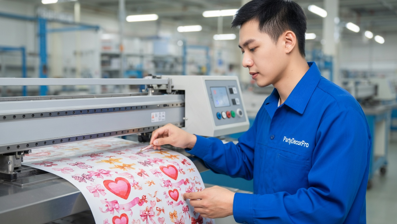 valentines temporary tattoos Manufacturing Process 