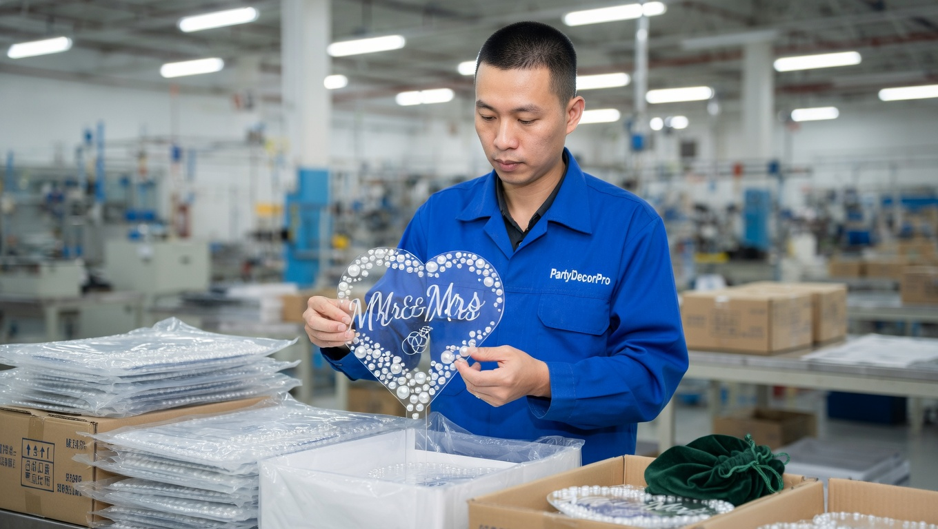 wedding cake topper Manufacturing Process 