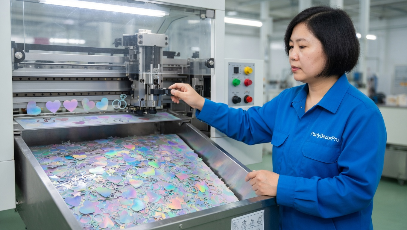 wedding confetti Manufacturing Process