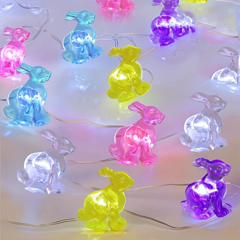 LED String Lights Manufacturer - Easter Rabbit & Carrot Fairy Lights - Image 2