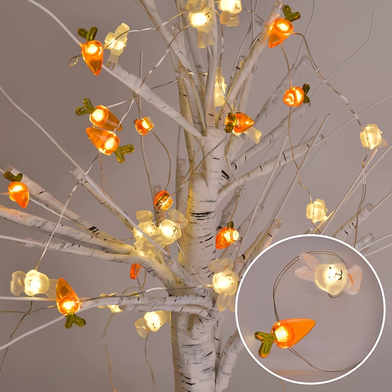 LED String Lights Manufacturer - Easter Rabbit & Carrot Fairy Lights - Image 5