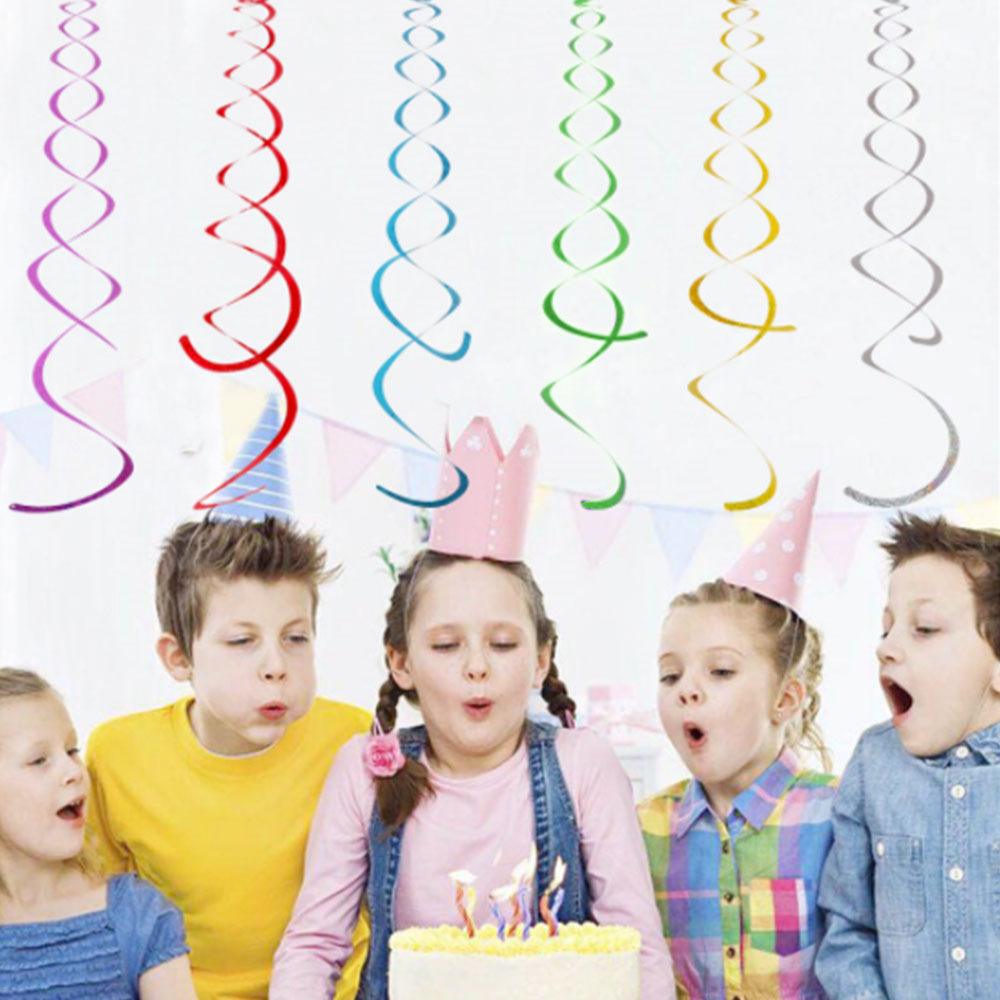 Party Decorations Wholesale - Birthday Hanging Swirl Decorations