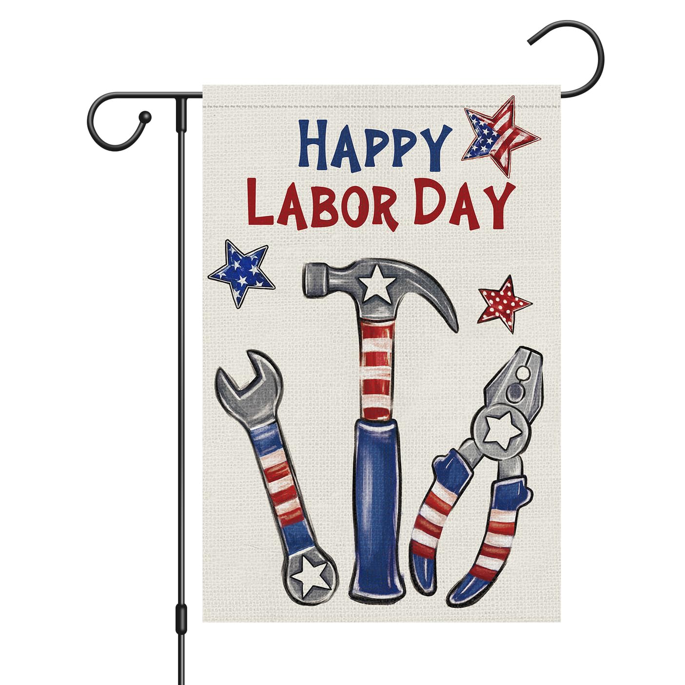 Wholesale Garden Flag Supplier - Happy Labor Day Yard Flag