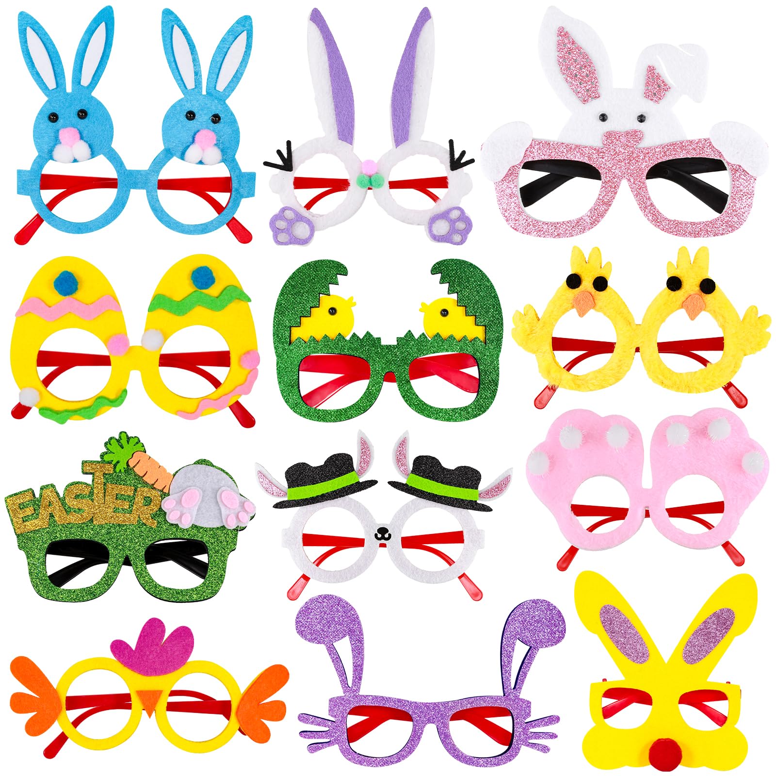 Party Glasses Manufacturer - Easter Bunny Photo Booth Bunny Frames
