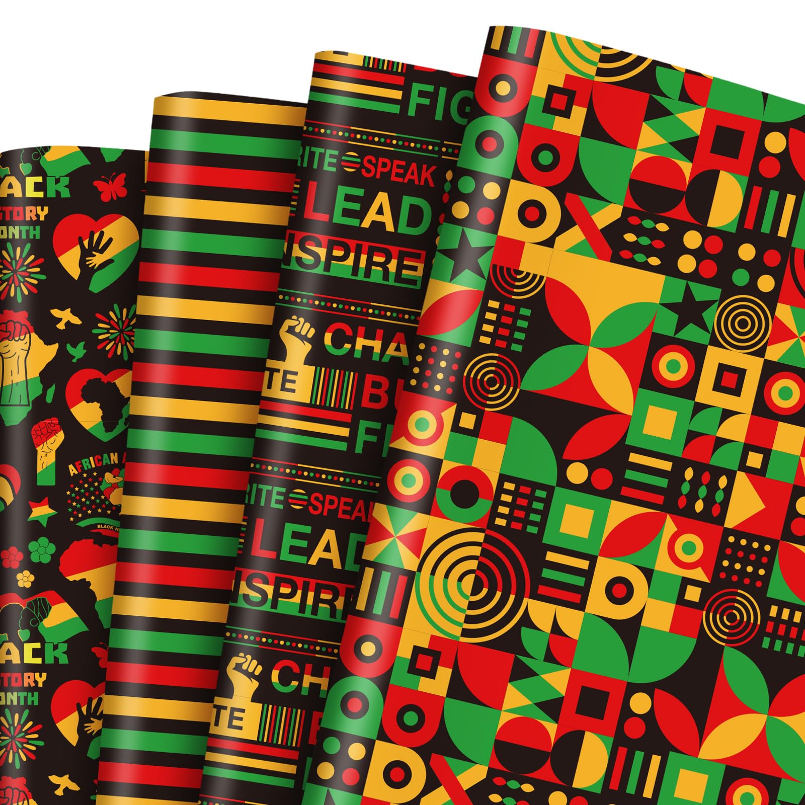 Custom Wrapping Paper Supplier - Juneteenth Cultural Gift Wrap