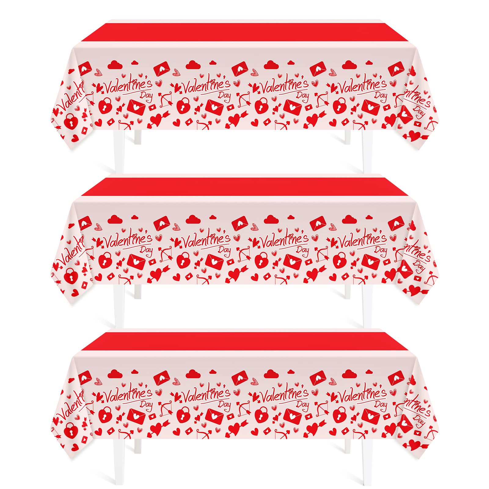 Disposable Tablecloth Supplier - Valentine's Day Party Tablecloth