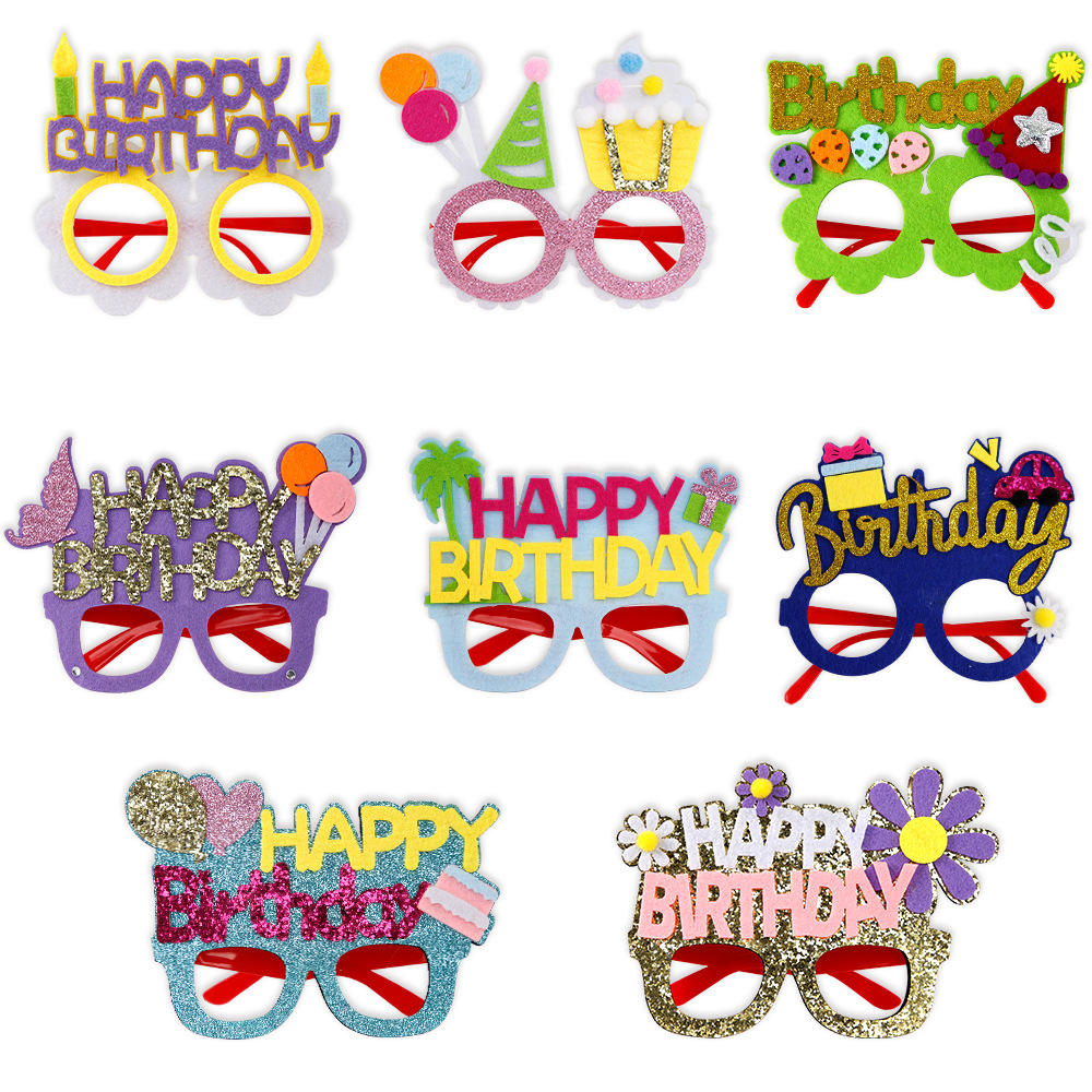 Party Glasses Manufacturer - Happy Birthday Party Glasses Set