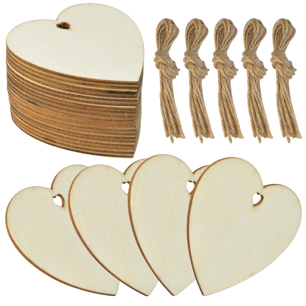 Wholesale Wooden Ornaments - Unfinished Predrilled Natural Wood Slices for DIY Crafts