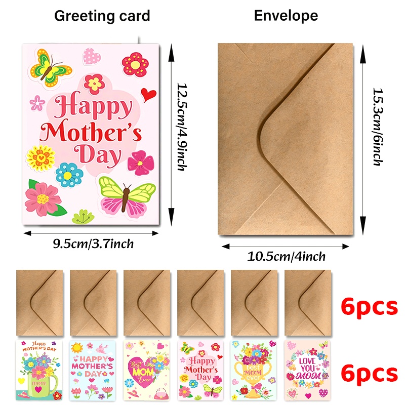 Greeting Cards Supplier - Floral Birthday Cards with Envelopes