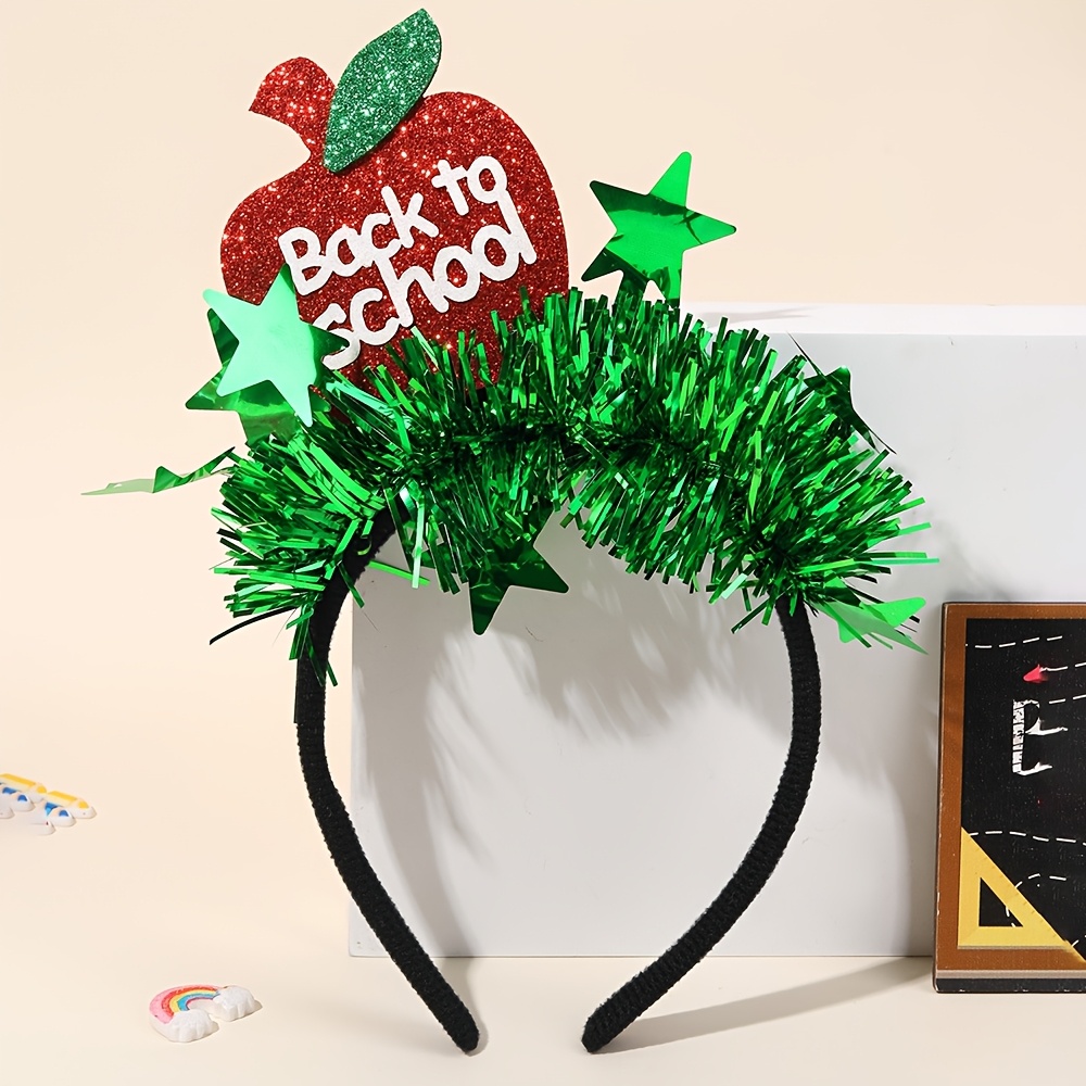 OEM Party Headband Factory - Back to School Teacher Appreciation Glitter Headband