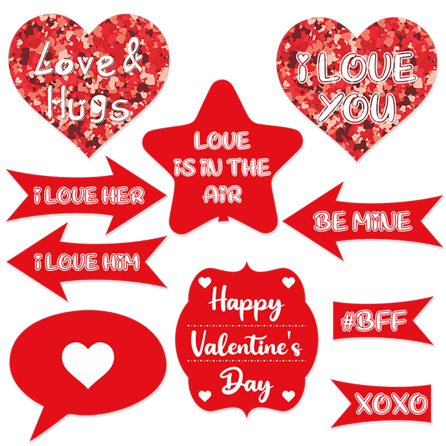 Wholesale Photo Booth Props - Valentine's Day Romantic Party Props - Image 4