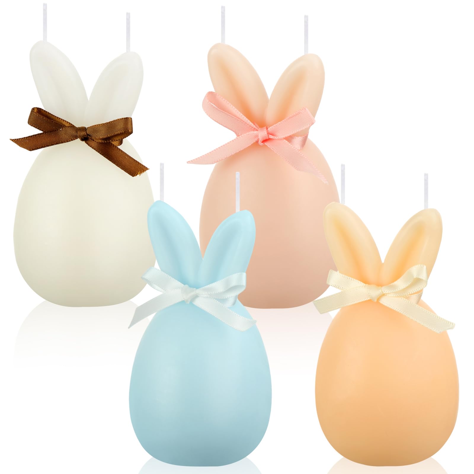 Custom Novelty Candle Supplier - Easter Bunny Soy Wax Cake Topper Candles - Image 5