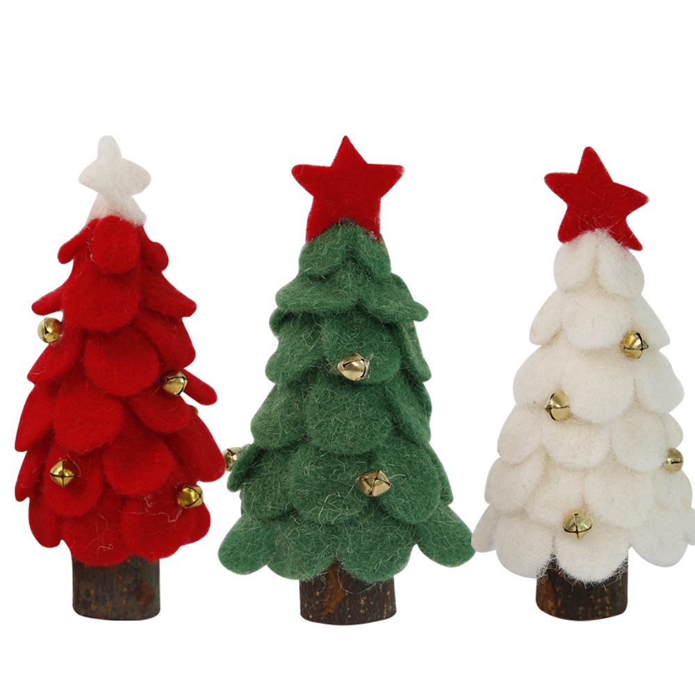 Wholesale Party Decorations Supplier - Handmade Felt Christmas Tree Ornament